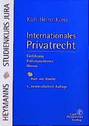 ISBN 9783452235800: Internationales Privatrecht