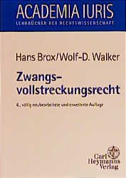 ISBN 9783452242778: Zwangsvollstreckungsrecht