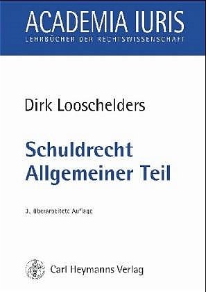 ISBN 9783452259738: Schuldrecht Allgemeiner Teil