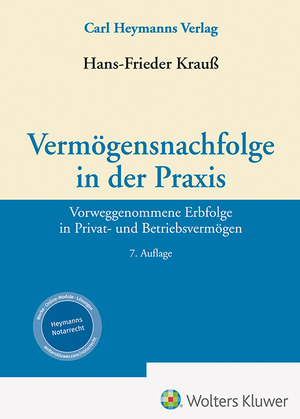 ISBN 9783452303455: Vermögensnachfolge in der Praxis