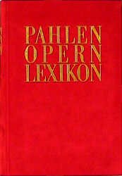 ISBN 9783453090880: Opernlexikon