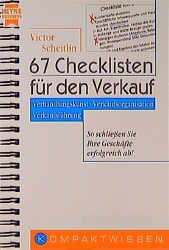 ISBN 9783453164635: 67 Checklisten für den Verkauf