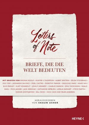 gebrauchtes Buch – Usher, Shaun  – Letters of Note : Briefe, die die Welt bedeuten.