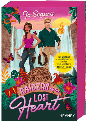 gebrauchtes Buch – Jo Segura – Raiders of the Lost Heart - Roman – »Die ultimative  gestaltetem Buchschnitt – nur in limitierter Erstauflage der gedruckten Ausgabe