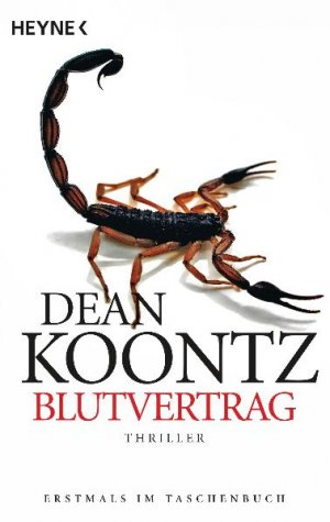 gebrauchtes Buch – Dean Koontz – Blutvertrag