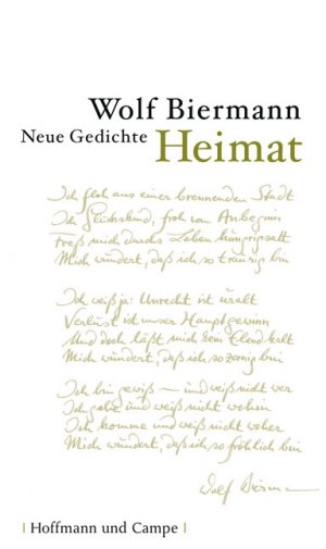 ISBN 9783455400366: Heimat. Neue Gedichte