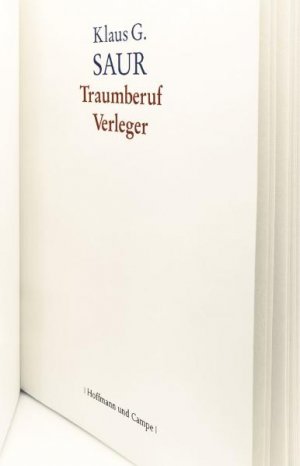 ISBN 9783455501650: Traumberuf Verleger.