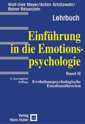 ISBN 9783456839868: Einführung in die Emotionspsychologie - Evolutionspsychologische Emotionstheorien. Lehrbuch