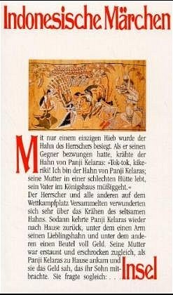 gebrauchtes Buch – Renate Lödel – Indonesische Märchen