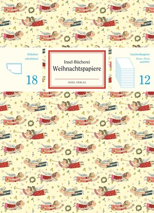 ISBN 9783458178392: Insel-Bücherei Geschenkpapier Set Weihnachtsmotive