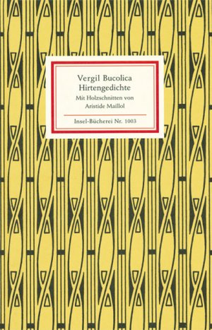 ISBN 9783458190035: 1: Verzeichnis der lieferbaren Bände 2001/2002. / 2: Hirtengedichte.