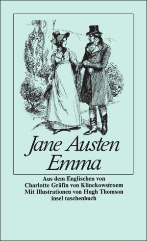 gebrauchtes Buch – Austen, Jane - – Emma. Roman (Mit Illustrationen von Hugh Thompson)