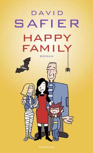 gebrauchtes Buch – David Safier – Happy Family . Roman - signiert