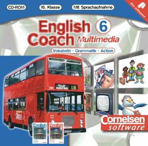 gebrauchtes Buch – English Coach Multimedia. English G Ausgabe  CD-ROM für Windows 95.: 10. Klasse. Mit Sprachaufnahme. Vokabeln, Grammatik, Action.