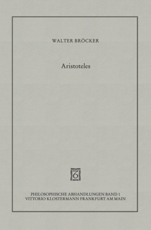 ISBN 9783465017608: Aristoteles