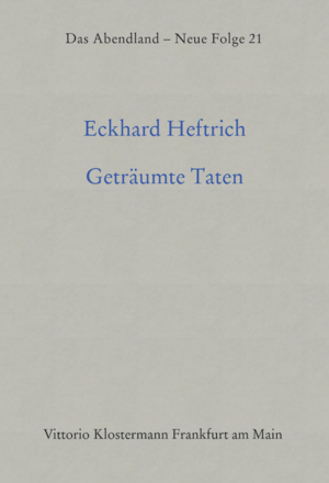 ISBN 9783465025429: Geträumte Taten - Joseph und seine Brüder. Über Thomas Mann. Band 3