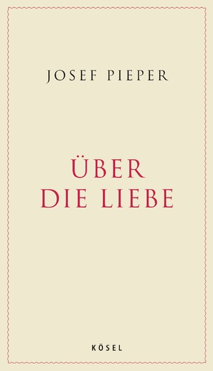 ISBN 9783466370641: Über die Liebe