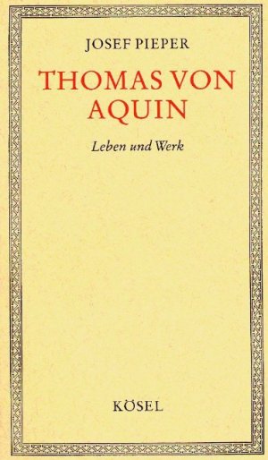 ISBN 9783466401147: Thomas von Aquin