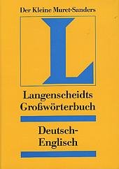 ISBN 9783468021251: Langenscheidt Grosswörterbücher / Muret-Sanders. Englisch