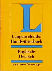 ISBN 9783468041235: Langenscheidts Handwörterbuch Englisch - Englisch-Deutsch / Deutsch-Englisch