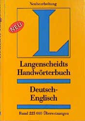 ISBN 9783468041297: Langenscheidt Handwörterbücher – Deutsch-Englisch