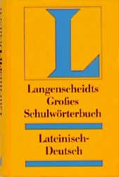 ISBN 9783468072024: Langenscheidt Grosse Schulwörterbücher