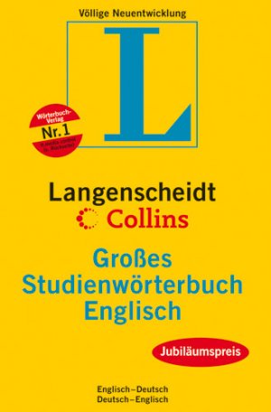 ISBN 9783468072604: Englisch. Großes Studienwörterbuch. Langenscheidt / Collins