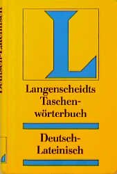 ISBN 9783468102059: Langenscheidt Taschenwörterbücher / Latein