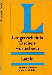 ISBN 9783468112003: Langenscheidts Taschenwörterbuch der lateinischen und deutschen Sprache.