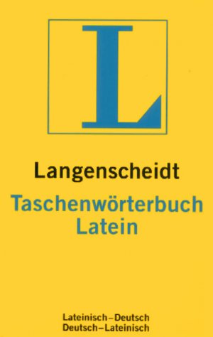 ISBN 9783468112010: Langenscheidt Taschenwörterbücher / Latein