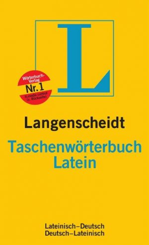 gebrauchtes Buch – Hermann Menge – Langenscheidt, Taschenwörterbuch Latein : lateinisch-deutsch, deutsch-lateinisch. von. Hrsg. von der Langenscheidt-Red.