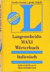 ISBN 9783468114304: Langenscheidts MAXI Wörterbücher / Italienisch