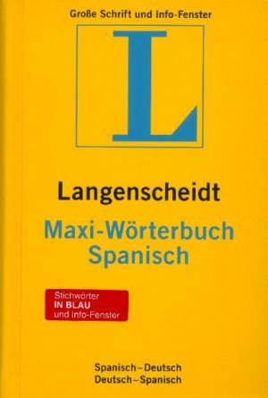 ISBN 9783468114410: Langenscheidt Maxi-Wörterbücher