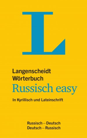 ISBN 9783468122910: Langenscheidt Wörterbuch Russisch easy - In Kyrillisch und Lateinschrift, Russisch-Deutsch/Deutsch-Russisch