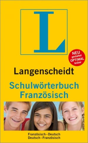 ISBN 9783468132186: Langenscheidt Schulwörterbuch Französisch - Französisch-Deutsch/Deutsch-Französisch