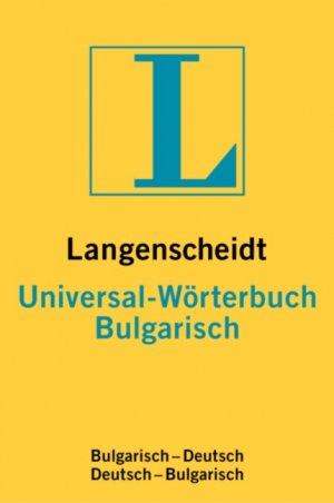 ISBN 9783468180811: Langenscheidts Universal-Wörterbuch, Bulgarisch