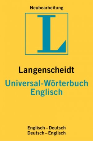 ISBN 9783468181252: Langenscheidt Universal-Wörterbücher. Fremdsprache-Deutsch /Deutsch-Fremdsprache in einem Band