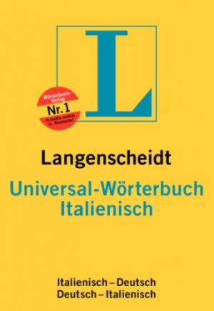 ISBN 9783468181863: Langenscheidt Universal-Wörterbücher. Fremdsprache-Deutsch /Deutsch-Fremdsprache in einem Band