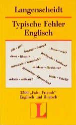 ISBN 9783468205125: Typische Fehler... / Typische Fehler Englisch