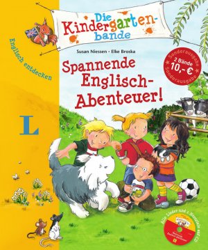 ISBN 9783468207761: Spannende Englisch-Abenteuer! - Buch mit Audio-CD und Gratis-Downloads - Englisch entdecken - Die Kindergartenbande