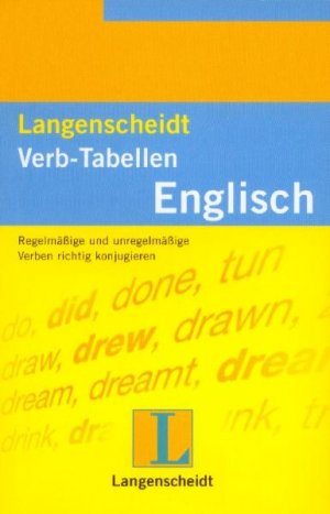 ISBN 9783468341212: Langenscheidts Verb-Tabellen Englisch (X2T)