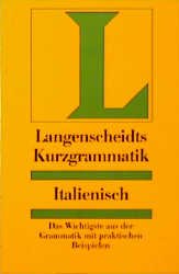 ISBN 9783468351808: Langenscheidts Kurzgrammatik Italienisch