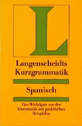 ISBN 9783468353406: Langenscheidts Kurzgrammatik Spanisch