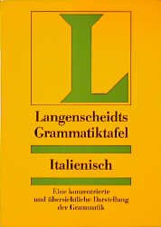 ISBN 9783468361807: Langenscheidt Grammatiktafeln. Italienisch