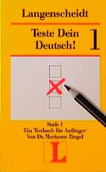 gebrauchtes Buch – Zingel Marianne – Teste dein Deutsch! Stufe 1 Ein Testbuch für Anfänger