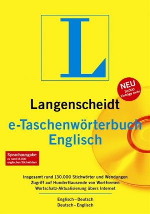 ISBN 9783468909627: Langenscheidt   e- Taschenwörterbuch  Englisch