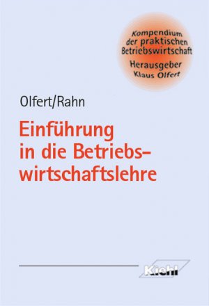 ISBN 9783470453088: Einführung in die Betriebswirtschaftslehre