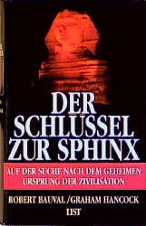 gebrauchtes Buch – Bauval, Robert / Hancock – Der Schlüssel zur Sphinx