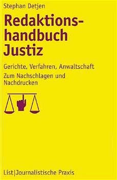 ISBN 9783471773468: Redaktionshandbuch Justiz