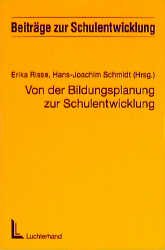 ISBN 9783472033950: Von der Bildungsplanung zur Schulentwicklung